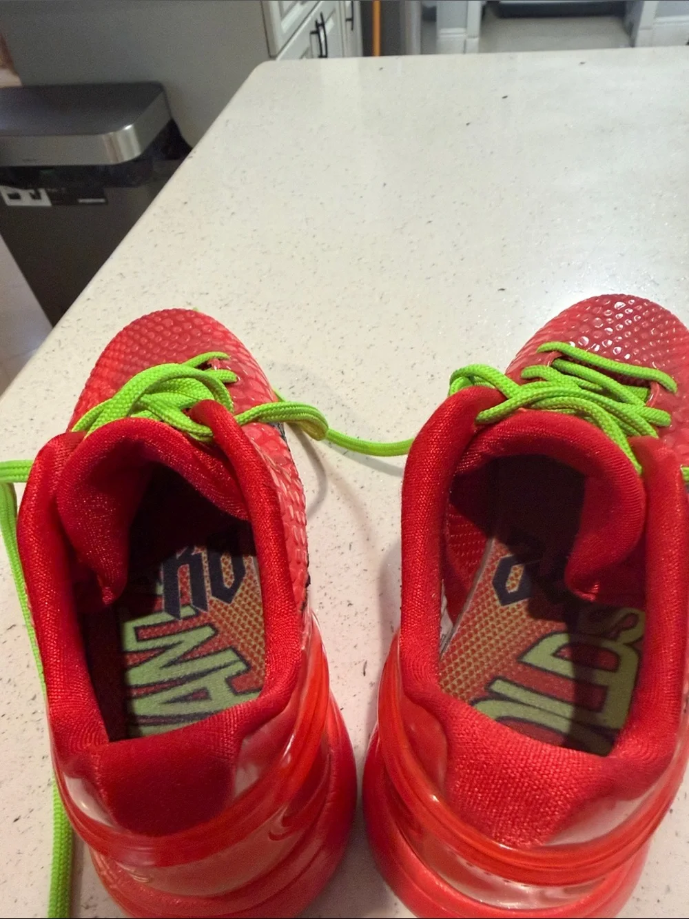 Nike Kids' Kobe 6 reverse grinch 350$ 3.5